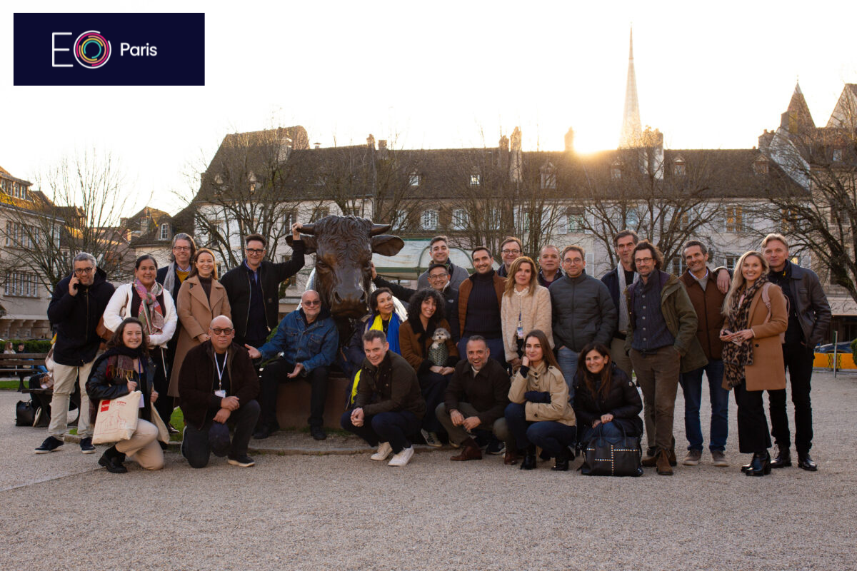 EO Paris Chapter in Beaune burgundy during the EO Paris Chapter Retreat